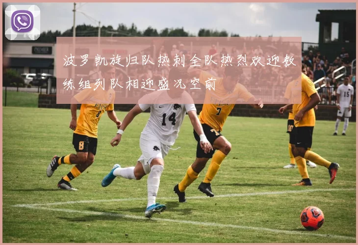 波罗凯旋归队热刺全队热烈欢迎教练组列队相迎盛况空前