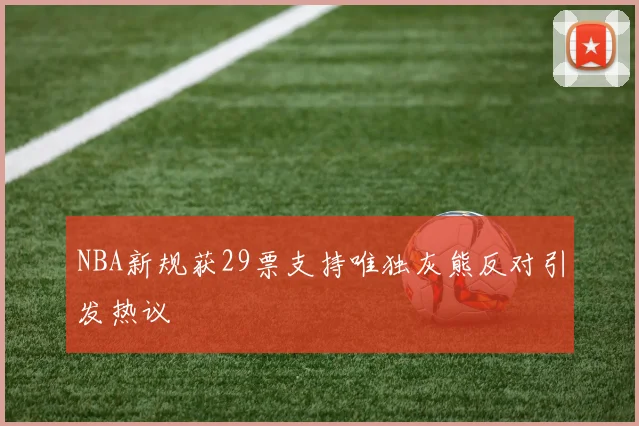 NBA新规获29票支持唯独灰熊反对引发热议